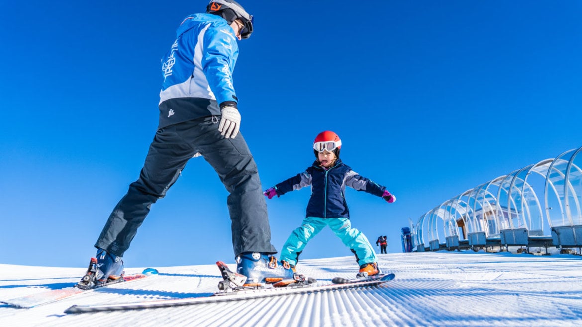 corsi di sci per bambini in Trentino a Folgaria